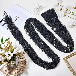 Polyester & Plastic Pearl Door String Curtain&nbsp;AJEW-WH20128-053A