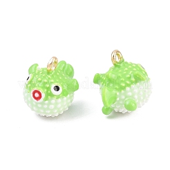 Alloy Enamel Pendants&nbsp;AL-CBA8C77-03G-05