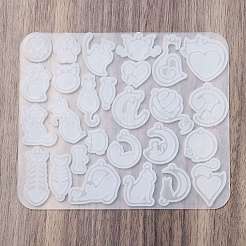 DIY Pendant Molds&nbsp;LS-AJEW-U020-01E