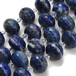 Natural Lapis Lazuli Beads Strands&nbsp;G-L642-I04-18x13mm
