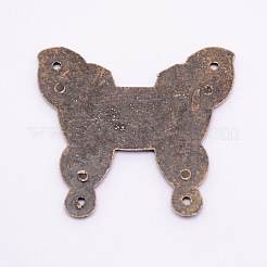 Zinc Alloy Box Corner Protectors&nbsp;LS-FIND-WH0060-10AB-RS