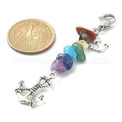 Anchor & Helm Tibetan Style Alloy Pendant Decorations&nbsp;HJEW-JM01225