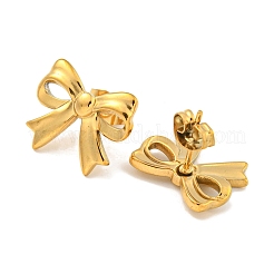 Ion Plating(IP) 304 Stainless Steel Ear Studs&nbsp;EJEW-P287-02G