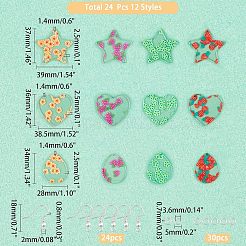 DIY Dangle Earring Making Kits&nbsp;DIY-NB0005-32