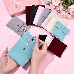 12Pcs 12 Styles Square Velvet Jewelry Bags&nbsp;TP-YW0001-05