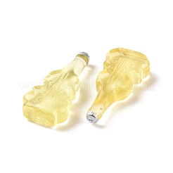 Violin Shape Dummy Wine Bottle Resin Cabochon&nbsp;RESI-E025-01D