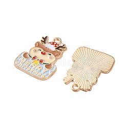Alloy Enamel Pendants&nbsp;X-ENAM-I061-01KCG-06