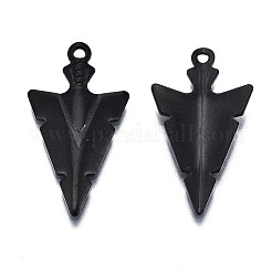 304 Stainless Steel Pointed Pendants&nbsp;STAS-T045-23B