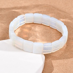 Opalite Faceted Beaded Stretch Bracelets for Women&nbsp;BJEW-K251-08L