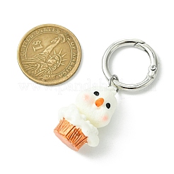 12Pcs 6 Style Animal Resin Pendant Shoe Charms&nbsp;HJEW-DR00001