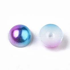 Imitation Pearl Acrylic Cabochons&nbsp;OACR-R063-8mm-01