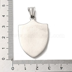304 Stainless Steel Pendants&nbsp;STAS-D091-08AS