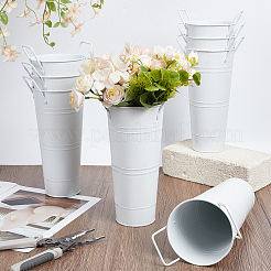 Galvanized Iron Flower Vase&nbsp;DIY-WH0899-461A