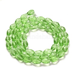 Glass Beads Strands&nbsp;X-EGLA-E010-8x12mm-14
