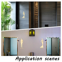 3 Bags 3D Acrylic Toilet Stickers&nbsp;FIND-NB0006-69