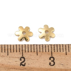 Brass Bead Caps&nbsp;KK-H503-06G