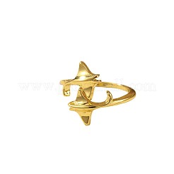 Manta Ray Bohemian Style Alloy Cuff Rings for Women&nbsp;FS-WGCEBC8-01