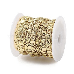 Rack Plating Brass Curb Chains&nbsp;CHC-F018-09G-01