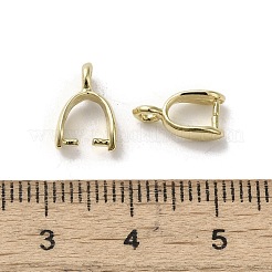 Brass Pendant Bails&nbsp;KK-C048-12G
