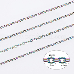 Ion Plating(IP) 304 Stainless Steel Cable Chains&nbsp;CHS-I003-U01