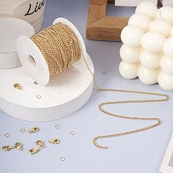 DIY Chain Bracelet Necklace Making Kit&nbsp;CHC-TA0001-06