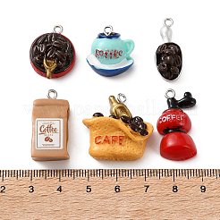 Opaque Resin Pendants&nbsp;RE-CBA6149-01