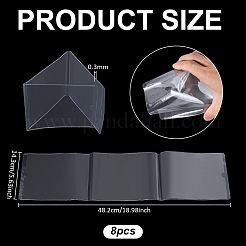 Transparent PVC Price Tag Label Bag&nbsp;OFST-WH0004-046