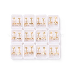 304 Stainless Steel Earlobe Plugs&nbsp;STAS-I113-26G