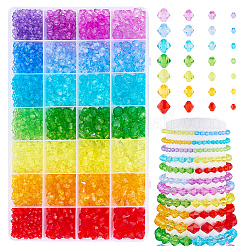 2310Pcs 28 Styles Transparent Acrylic Beads&nbsp;TACR-PH0001-92
