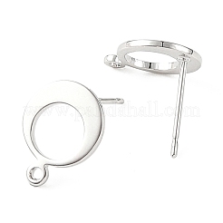 SHEGRACE Brass Stud Earring Findings&nbsp;XGRQ64370-853P