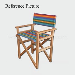 Canvas Cloth Chair Replacement&nbsp;DIY-WH0430-187A