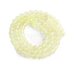 Natural Lemon Quartz(Heated) Beads Strands&nbsp;G-K366-B01-02