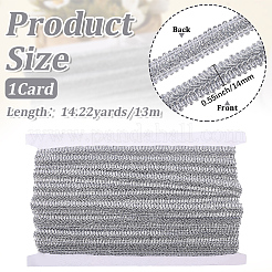 Metallic Centipede Braid Lace Trimming&nbsp;OCOR-WH20013-061C