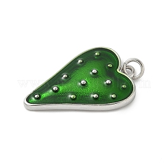 Brass Enamel Pendants&nbsp;KK-Q098-22P-01