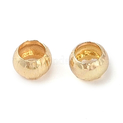 Brass Crimp Beads&nbsp;KK-N254-42B-G