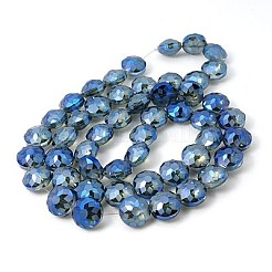 Electorplated Glass Beads&nbsp;EGLA-E002-2C
