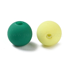 Rubberized Style Imitated Silicone Acrylic Beads&nbsp;X1-MACR-D029-01I