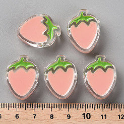 Transparent Enamel Acrylic Beads&nbsp;X1-TACR-S155-003C