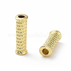 Rack Plating Alloy Tube Beads&nbsp;PALLOY-D024-05G