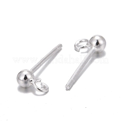 925 Sterling Silver Ear Stud Findings&nbsp;STER-K167-042A-S