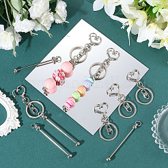 10Pcs Alloy Keychain Clasps&nbsp;KEYC-SC0001-79B