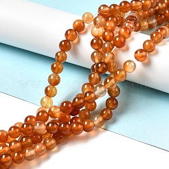 Natural Carnelian Beads Strands&nbsp;X-G-F718-07