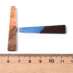 Epoxy Resin & Walnut Wood Pendants&nbsp;RESI-N039-118