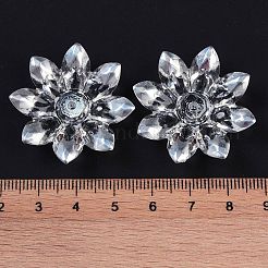 Plating Acrylic Bead Caps&nbsp;OACR-H118-05B