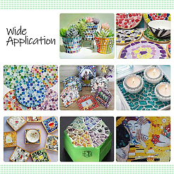 Mixed Shapes Porcelain Cabochons Sets&nbsp;PORC-WH0009-03