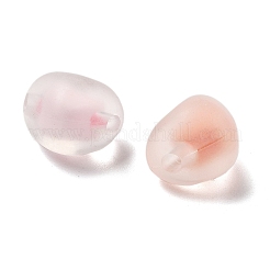 Frosted Transparent Acrylic Beads&nbsp;OACR-A032-28