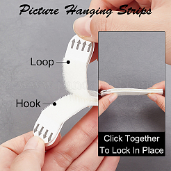 18 Sets 3 Style Picture Hanging Strips&nbsp;DIY-GA0002-60