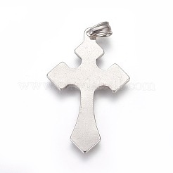 Non-Tarnish 304 Stainless Steel Big Pendants&nbsp;X-STAS-E449-34P