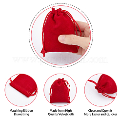 Velvet Cloth Drawstring Bags&nbsp;TP-HY0001-08