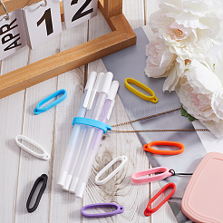 18Pcs 9 Styles Silicone Pendant&nbsp;SIL-GF0001-51A